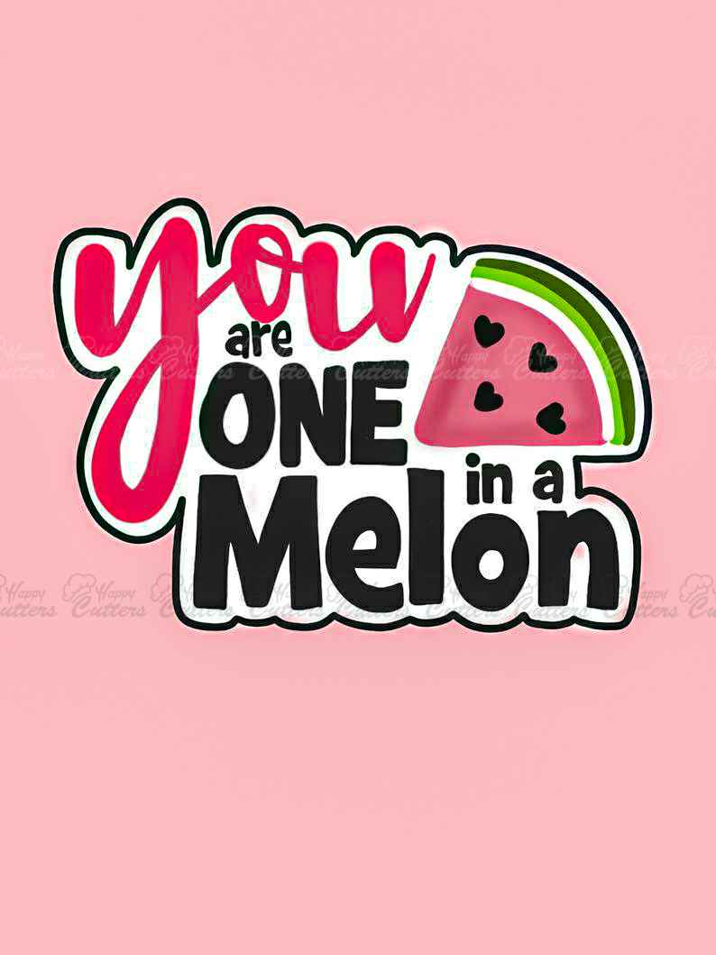You Are One In A Melon Cookie Cutter, Summer Cutter, Watermelon Cutter,
                      letter cookie cutters, cursive letter cookie stamp, cursive letter fondant cutters, fancy letter cookie cutters, large letter cookie cutters, letter shaped cookie cutters, makeshift cookie cutter, dr who cookie cutters, fall cookie cutters, large gingerbread house cookie cutter, cooking cutter, professional cookie cutters, giant gingerbread cookie cutter, deer head cookie cutter,
                      