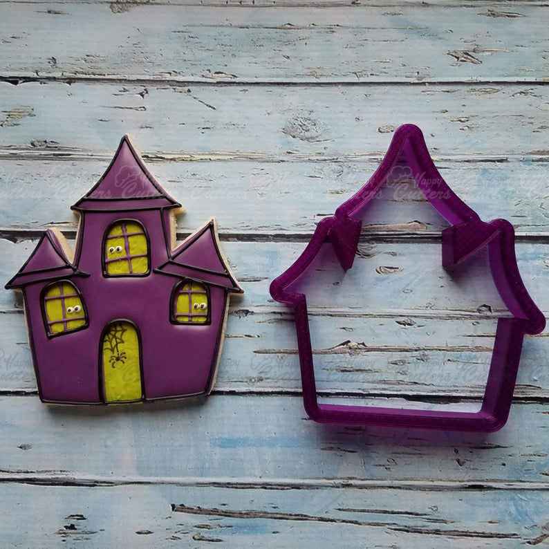Haunted House or Creepy House Cookie Cutter or Fondant Cutter and Clay Cutter,
                      house cookie cutter, gingerbread house cookie cutters, gingerbread house cutters, house cutter, house shaped cookie cutter, gingerbread house cutter set, biscuit stamp, necktie cookie cutter, pastry cutter nz, r cookie cutter, horse fondant cutter, unicorn face cookie cutter, trump cookie cutter, large sunflower cookie cutter,
                      