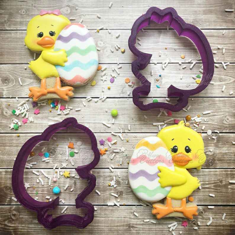 Easter Chick with Egg Cookie Cutter or Fondant Cutter and Clay Cutter,
                      easter cookie cutters, easter egg cookie cutter, easter bunny cookie cutter, easter cutters, rabbit cutters, rabbit cookie cutter, dirt bike cookie cutter, frame cookie cutter, easter bunny cookie cutter, teapot cookie cutter, large flamingo cookie cutter, scandinavian cookie cutters, vw bus cookie cutter, volleyball cookie cutter,
                      