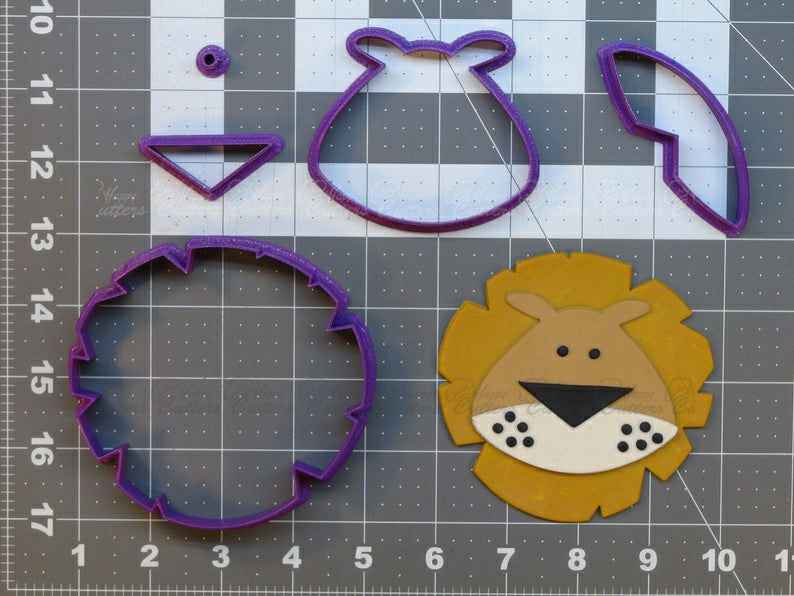 Lion  Cookie Cutter Set,
                      animal cutters, animal cookie cutters, farm animal cookie cutters, woodland animal cookie cutters, elephant cookie cutter, dinosaur cookie cutters, baby shower cutters, half moon cookie cutter, garbage truck cookie cutter, elephant shaped cookie cutter, brain cookie cutter, biscuit cutter with handle, baking cookie cutters, sleigh cookie cutter,
                      