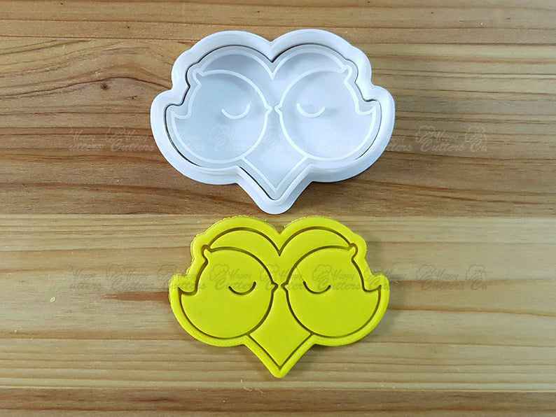 Two Birds in Love Cookie Cutter and Stamp,
                      bird cookie cutter, bird cutter, hummingbird cookie cutter, bird shaped cookie cutters, cardinal cookie cutter, owl cookie cutter, nurse cookie cutters, mini dinosaur cookie cutters, animal shaped cookie cutters, heart shaped cookie cutter walmart, bug cookie cutters, festive cookie cutters, bone biscuit cutter, backpack cookie cutter,
                      
