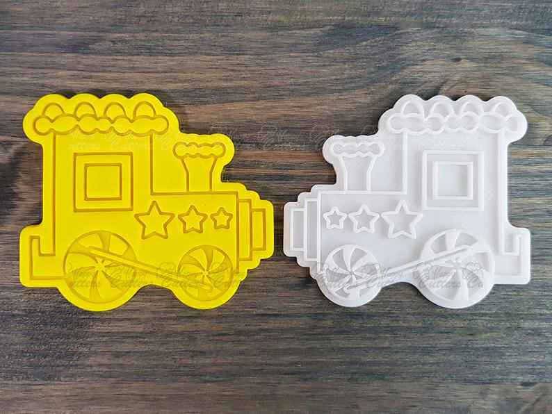 Christmas Train (Locomotion) Cookie Cutter and Stamp,
                      christmas cookie cutters, santa head cookie cutter, christmas cutters, christmas cookie cutter set, best christmas cookie cutters, winter cookie cutters, jeep cookie cutter, stag cookie cutter, etsy cookie stamp, tie cookie cutter, back of truck cookie cutter, bat shaped cookie cutter, cookie cutters argos, bespoke cookie cutters,
                      
