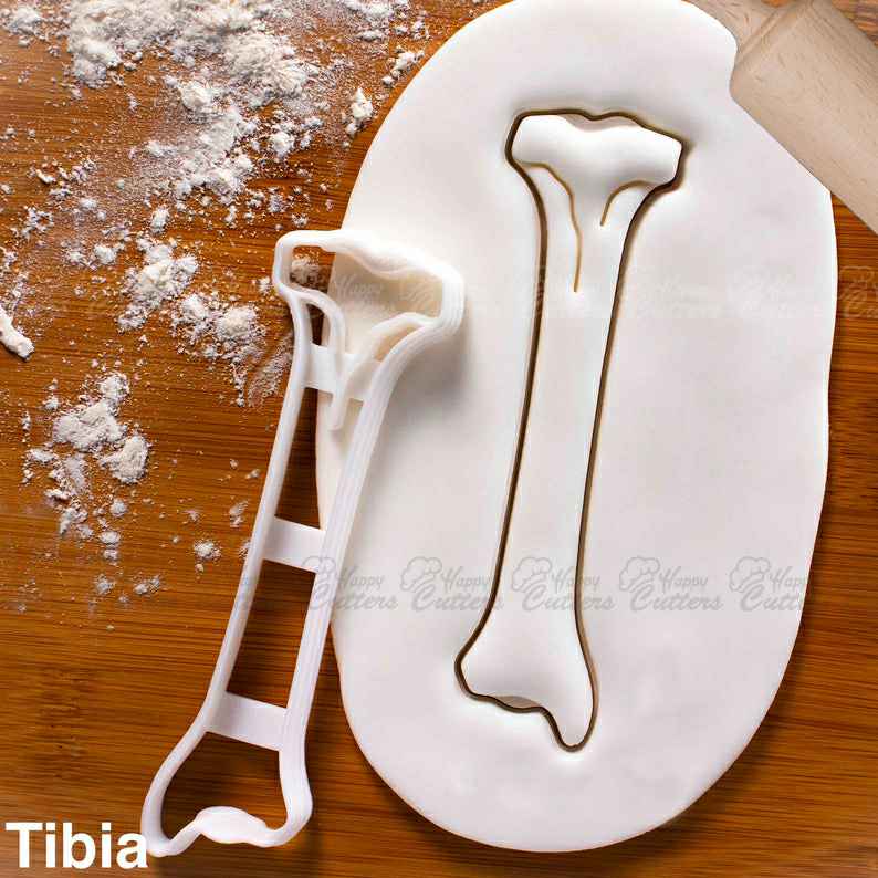 Tibia Bone cookie cutter |  cutters skeletal shinbone shankbone Gifts medical students human body parts skeleton fracture anatomy,
                      anatomy cookie cutters, anatomical heart cookie cutter, anatomical cookie cutter, skull cookie cutter, skeleton cookie cutter, brain cookie cutters, bowling pin cookie cutter, custom made cookie cutters stainless, polar bear cookie cutter, longhorn cookie cutter, cat face cookie cutter, ram cookie cutter, truck with tree cookie cutter, cookie cutters uk,
                      