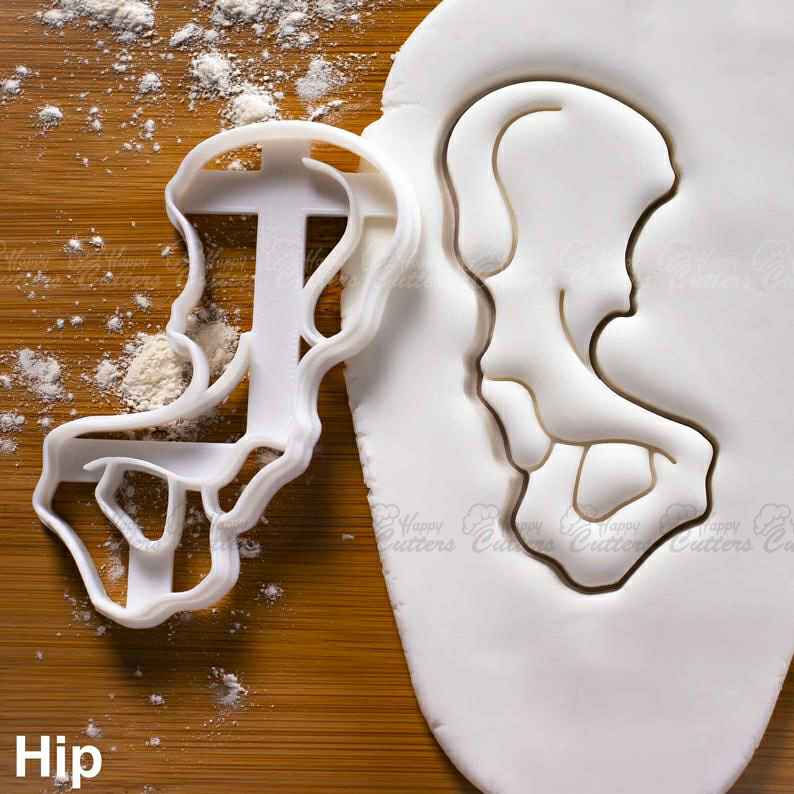 Hip Bone cookie cutter |  cutters pelvic os coxa innominate coxal Gifts medical students human body parts skeleton fracture anatomy,
                      anatomy cookie cutters, anatomical heart cookie cutter, anatomical cookie cutter, skull cookie cutter, skeleton cookie cutter, brain cookie cutters, 4 cookie cutter, giant christmas cookie cutters, h cookie cutter, beer mug cookie cutter, biscuit cutter, pretzel cutter, african animal cookie cutters, western cookie cutters,
                      