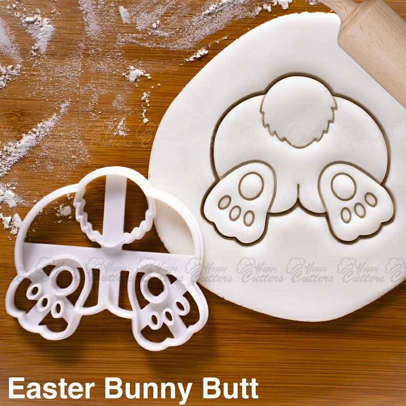 Easter Bunny Butt cookie cutter |  biscuit cutters cute fluffy rabbit tail bunnies hop hare animal hopping Pascha,
                      easter cookie cutters, easter egg cookie cutter, easter bunny cookie cutter, easter cutters, rabbit cutters, rabbit cookie cutter, cookie cutter shop near me, peppa pig cookie cutter near me, hot air balloon cookie cutter, deer head cookie cutter, house cookie cutter, tutu cookie cutter, wilton dinosaur cookie cutters, holiday cookie stamps,
                      