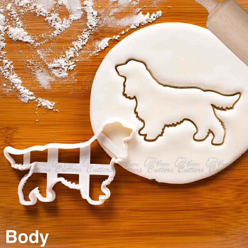 Show Cocker Spaniel Dog Silhouette cookie cutter - Bake cute dog treats for doggy party,
                      dog paw cutter, dog bone cookie cutter, animal cutters, dog cookie cutters, dog shaped cookie, cat cookie cutter, monster cookie cutters, sailor moon cookie cutter, breakfast at tiffany's cookie cutters, party hat cookie cutter, border collie cookie cutter, steel cookie cutters, milk bottle cookie cutter, wilton 100 cookie cutters,
                      