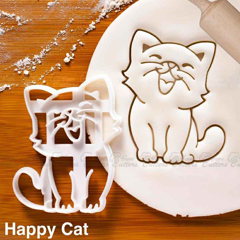 Cat cookie cutter | cute happy cat theme biscuit cutters | purrfect katze whiskers kids party ideas ,
                      dog paw cutter, dog bone cookie cutter, animal cutters, dog cookie cutters, dog shaped cookie, cat cookie cutter, sasquatch cookie cutter, foot shaped cookie cutter, silicone cookie stamps, sweet creations cookie cutters, mini cactus cookie cutter, fluted cookie cutter, deer cookie cutter, chiefs cookie cutter,
                      