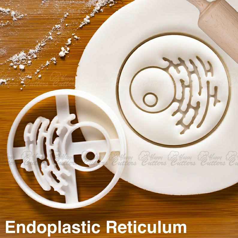 Endoplastic Reticulum cookie cutter - Human Cell Organelle for Science themed Party,
                      science cookie cutters, dna cookie cutter, lab cookie cutter, anatomy cookie cutters, anatomical cookie cutter, periodic table cookie cutters, sea creature cookie cutters, nutcracker cookie cutter set, world globe cookie cutter, round cake cutter set, snow globe cookie cutter, controller cookie cutter, ballerina cookie cutter, bat cookie cutter,
                      