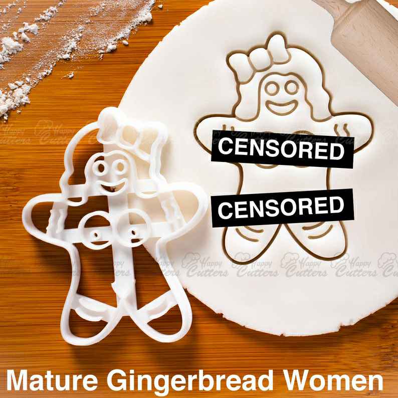 MATURE - Mature Gingerbread Woman cookies cutters | biscuits cutter | one of a kind naughty lady,
                      gingerdead men, gingerbread cookie cutters, gingerbread man cookie cutter, gingerbread man cutter, gingerbread house cookie cutters, gingerbread cutter, christmas truck cookie cutter, mini christmas cookie cutters, 1 inch star cookie cutter, sports cookie cutters, gingerbread house cutter set, 2 inch cookie cutter, elmo cookie cutter, great dane cookie cutter,
                      
