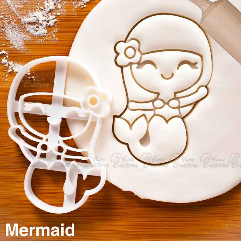 Cute Mermaid cookie cutter | Under the sea party themed biscuit cutters | make beautifully detailed and unique cookies ooak ,
                      ocean cookie cutters, ocean themed cookie cutters, mermaid cookie cutter, mermaid tail cookie cutter, little mermaid cookie cutters, mermaid cutter, 8 inch round cake cutter, very hungry caterpillar cookie cutters, acorn cookie cutter, dragon ball z cookie cutters, state shaped cookie cutters, dinosaur cookie cutters, pyo cookie cutter, gingerbread man cookie cutter,
                      