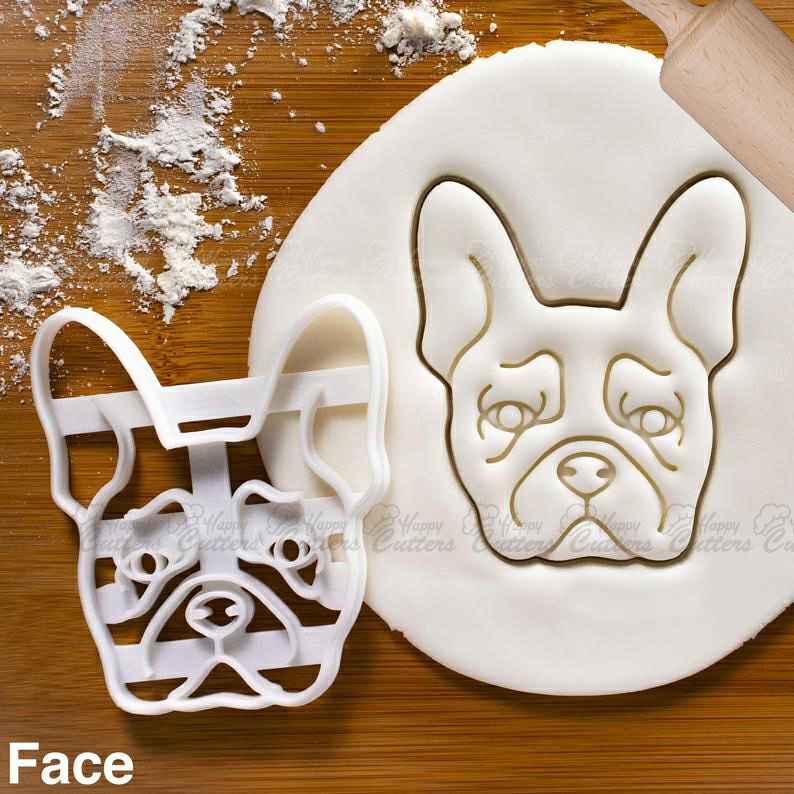 French Bulldog Face cookie cutter |  dog biscuit fondant clay cutters furry friend adoption drive vet Veterinary Frenchie gifts,
                      dog paw cutter, dog bone cookie cutter, animal cutters, dog cookie cutters, dog shaped cookie, cat cookie cutter, dinosaur cookie cutters target, round pastry cutter, christmas cookie cutters walmart, christmas shape cutters, rocking horse cookie cutter, middle finger cookie cutter, mini cooper cookie cutter, ugly sweater cookie cutters,
                      