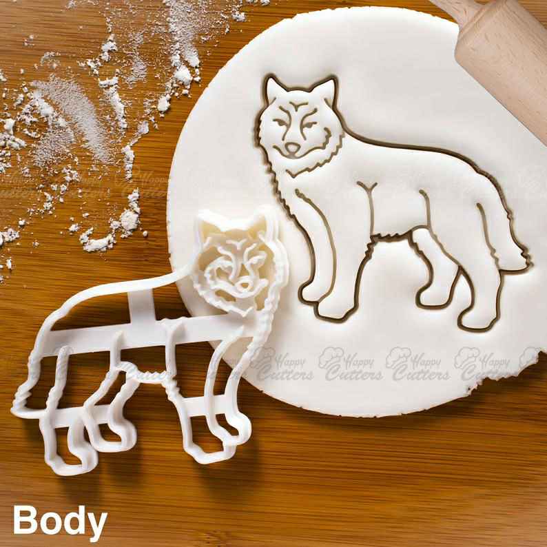 Wolf Body cookie cutter |  biscuit cutters animal howling werewolf head portrait Arctic wolves pack conservation forest werewolves,
                      animal cutters, animal cookie cutters, farm animal cookie cutters, woodland animal cookie cutters, elephant cookie cutter, dinosaur cookie cutters, hot dog cookie cutter, small cookie cutters, dog bone cookie cutter petco, cut it out cookie cutters, weed plant cookie cutter, baby boy cookie cutters, food cookie cutters, cardinal cookie cutter,
                      
