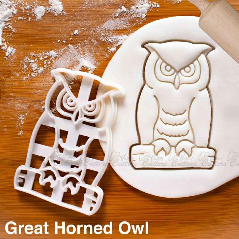 Great Horned Owl cookie cutter |  biscuit cutters animal tiger owls hoot America bird Ornithology zoology Bubo virginianus cute,
                      bird cookie cutter, bird cutter, hummingbird cookie cutter, bird shaped cookie cutters, cardinal cookie cutter, owl cookie cutter, peter rabbit cookie cutter, dinosaur cookie cutters target, elf cookie cutter, wilton 30 piece cookie cutter set, wonder woman fondant cutter, lemon cookie cutter, mini fall cookie cutters, stainless steel christmas cookie cutters,
                      