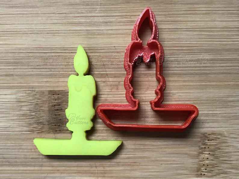 570. Christmas Candle   Cookie Cutter, Fondant Cutter, 3D Printed,
                      christmas cookie cutters, santa head cookie cutter, christmas cutters, christmas cookie cutter set, best christmas cookie cutters, winter cookie cutters, jesus cookie cutter, sausage dog cookie cutter, cactus cookie cutter, bow tie cutter, animal cracker cookie cutters, sanderson sisters cookie cutters, duck cookie cutter, stainless steel christmas cookie cutters,
                      