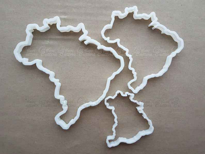 Brazil Country Map Shape Cookie Cutter Dough Biscuit Pastry Fondant Sharp Stencil Brazilian Atlas Outline Brasilia,
                      state cookie cutters, state shaped cookie cutters, country cookie cutters, hawaiian cookie cutters, indian cookie cutter, flag cookie cutter, shield cookie cutter, mini christmas cookie cutters, steampunk cookie cutters, tovolo cookie cutters, nerdy cookie cutters, apple shaped cookie cutter, ctr cookie cutter, cookie cutters walmart,
                      