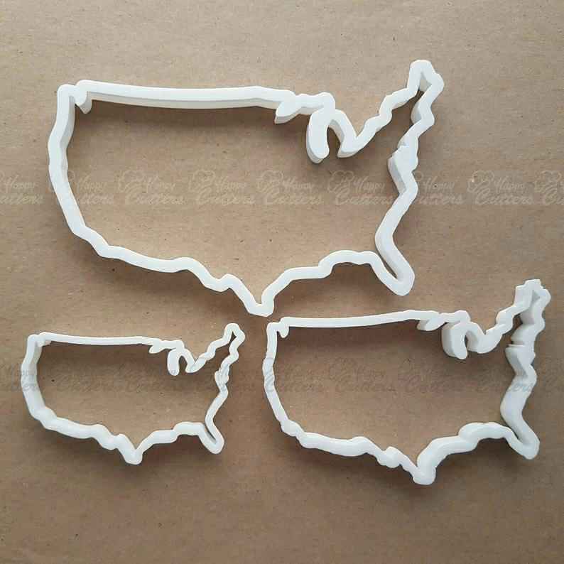 USA America Map States Shape Cookie Cutter Dough Biscuit Pastry Fondant Stamp Sharp Stencil United States of America Atlas,
                      state cookie cutters, state shaped cookie cutters, country cookie cutters, hawaiian cookie cutters, indian cookie cutter, flag cookie cutter, maltese cross cookie cutter, abc cookie cutters, daisy cookie cutter, mini christmas cookie cutters, bone shaped cookie cutter, sweetleigh printed cookie cutters, paw patrol fondant cutter, rolling stones cookie cutter,
                      