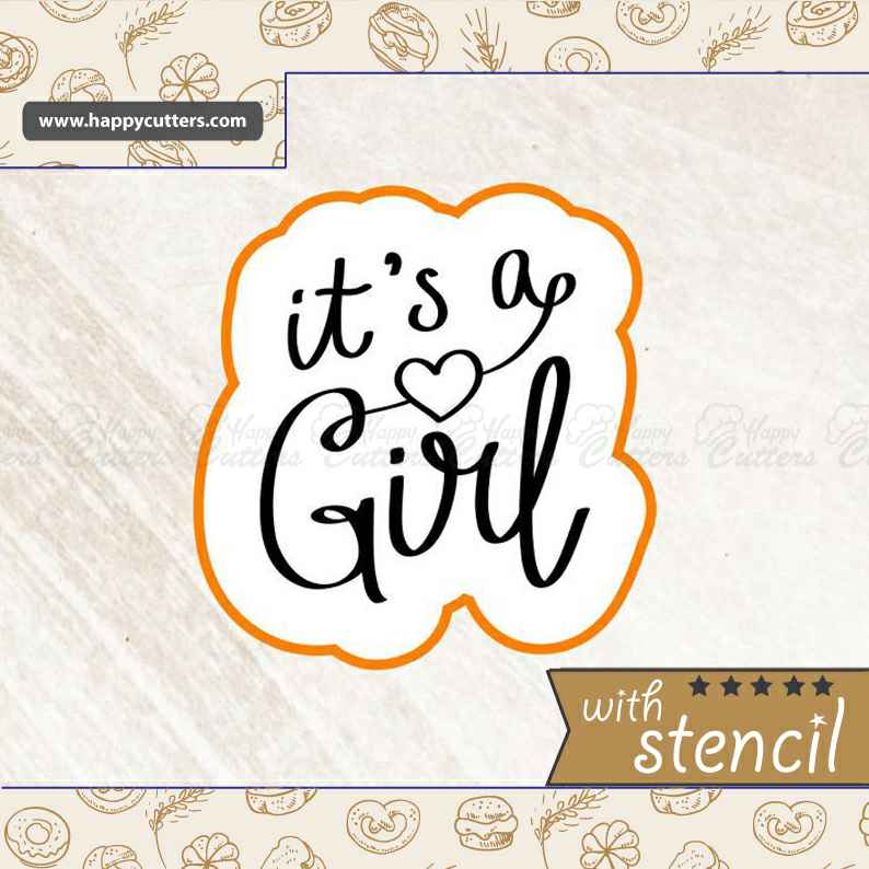 Its a Girl 2 Cookie Cutter,
                      cookie stencil, stencil, baby stencil, letter stencils, stencil designs, custom stencils, williams sonoma cookie stamps, dinosaur cutters, birthday cake cookie cutter, vehicle cookie cutters, splatoon cookie cutter, tennis racket cookie cutter, fondant letter cutters kmart, elf on the shelf cookie cutter,
                      