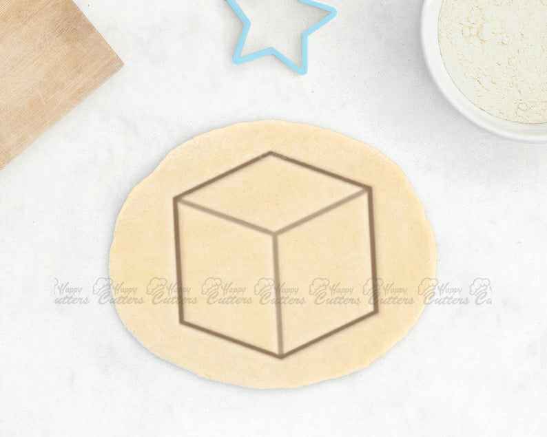 Cube Cookie Cutter – Geometric Cookie Cutter Minimalist Tile Geometry Gift Math Teacher Gift Hipster Cookie Cutter Square Cookie Cutter, geometric cookie cutters, square cookie cutter, square fondant cutter, triangle cookie cutter, circle cookie cutter, circle cake cutter, noah's ark cookie cutters, personalised cookie stamp, westie cookie cutter, pine tree cookie cutter, rocket ship cookie cutter, minecraft fondant cutter, beagle cookie cutter, cookie cutters kmart, happy cutters, best cookie cutters