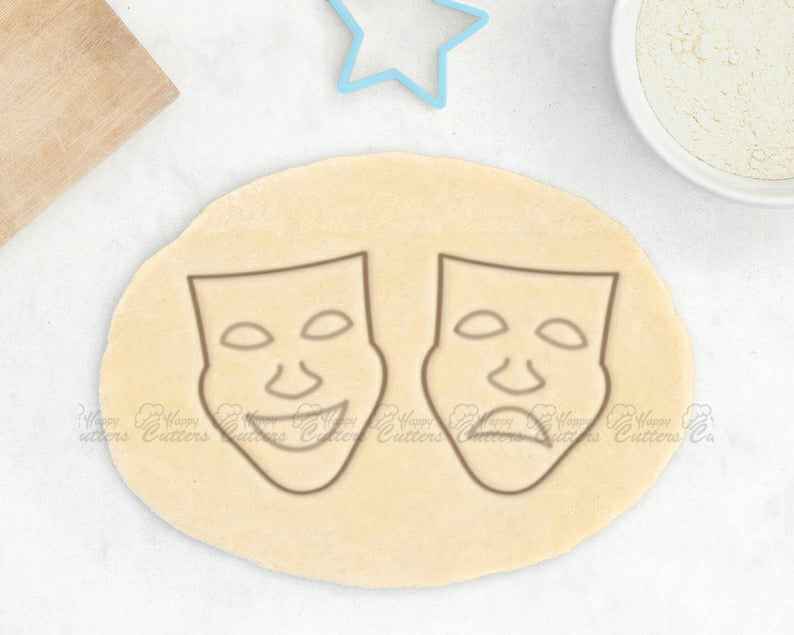 Drama Mask Cookie Cutter – Broadway Cookie Cutter Theater Cookies Movie Theatre Musical Theatre Actor Actress Gift Phantom of the Opera Gift,
                      musical note cookie cutters, musical cookie cutters, musical note cutters, music note cookie, music note cookie cutter, guitar cookie cutter, vintage plastic cookie cutters, periwinkle cookie cutters, cookie cutters for sale near me, 50 cookie cutter, english bulldog cookie cutter, cat cookie cutter michaels, biscuit cutter set, 2019 graduation cookie cutters,
                      