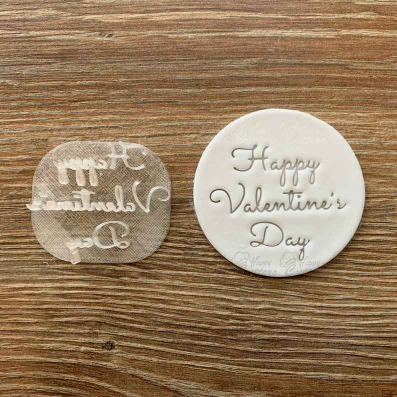 Happy Valentine's Day Embosser Stamp with handle | Fondant Icing Frosting Biscuit Stamp,
                      custom, custom cookie cutters, custom fondant cutters, custom made cookie cutters, custom cookie stamp, custom metal cookie cutters, nordic ware cookie cutters, tool shaped cookie cutters, dog biscuit cookie cutter, stadter cookie cutters, religious cookie cutters, country cookie cutters, fire hydrant cookie cutter, wilton gingerbread house cookie cutter,
                      