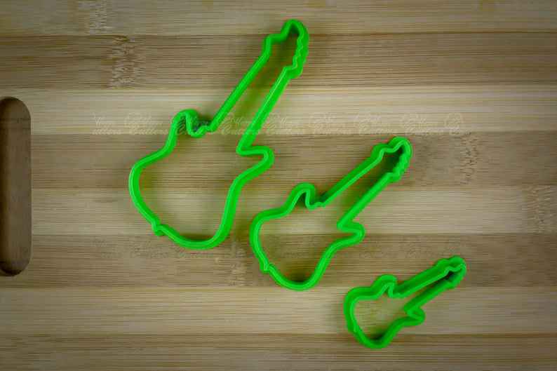 Electric guitar - Jazz guitar - Rock music instrument - Cookie cutter Multi-Size,
                      musical note cookie cutters, musical cookie cutters, musical note cutters, music note cookie, music note cookie cutter, guitar cookie cutter, leaf fondant cutter, thomas cookie cutter, sweet creations cookie cutters, peppa pig cookie cutter canada, bunny cookie cutter, cowboy cookie cutter, dragon ball cookie cutter, voodoo cookie cutter,
                      