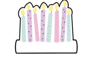 birthday candle cookie cutter