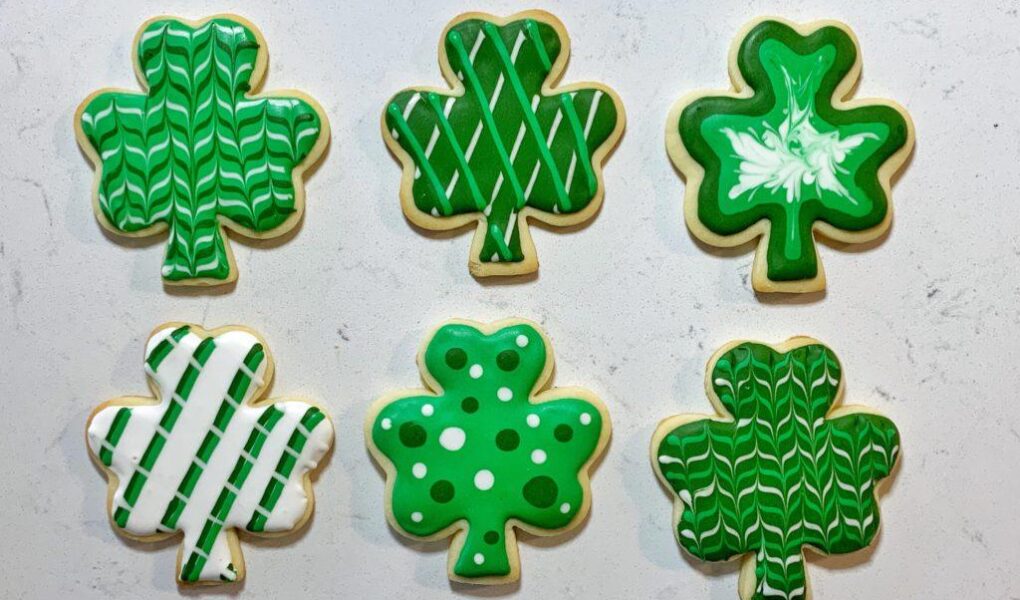 shamrock cookie