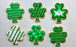 shamrock cookie