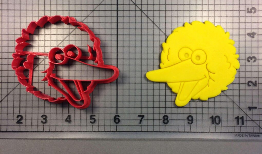 big bird cookie cutter