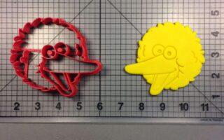 big bird cookie cutter