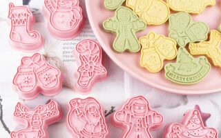 christmas cookie cutters plastic