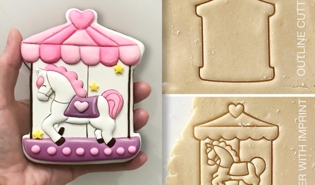 carousel cookie cutter