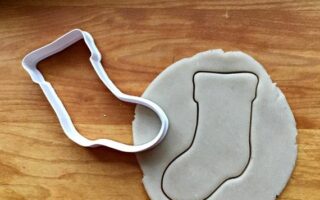 stocking cookie cutter