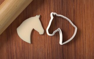 horse fondant cutter