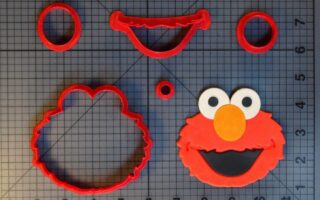 elmo cookie cutter