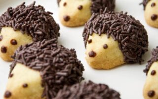 hedgehog cookie