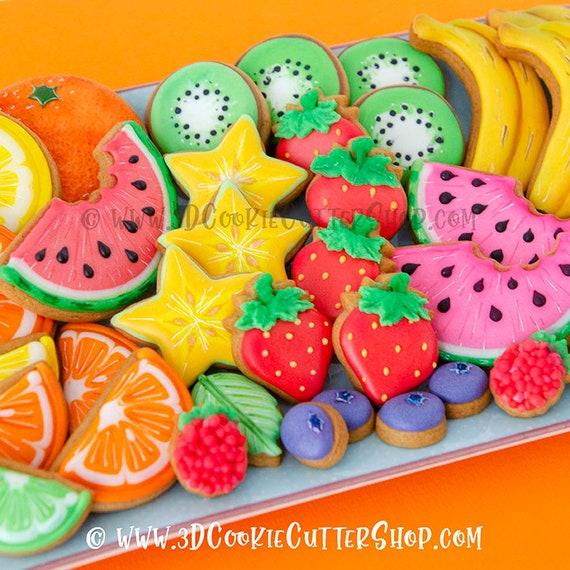 fruit shaped cookie cutters