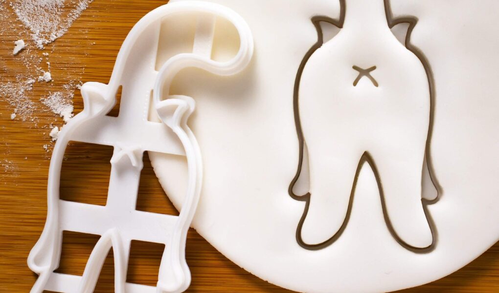 cats bum cookie cutter