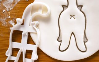 cats bum cookie cutter