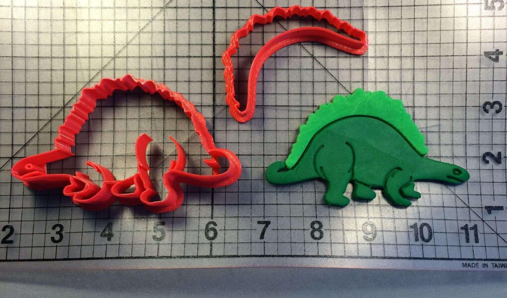 stegosaurus cookie cutter