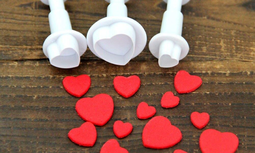 heart fondant cutter