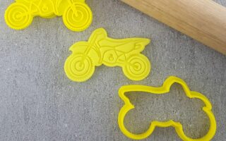 dirt bike cookie cutter