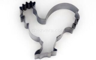 rooster cookie cutter