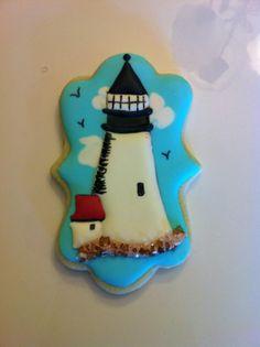 lighthouse cookie