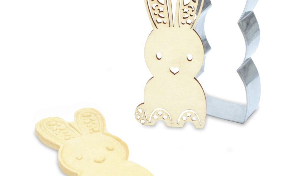 bunny biscuit cutter