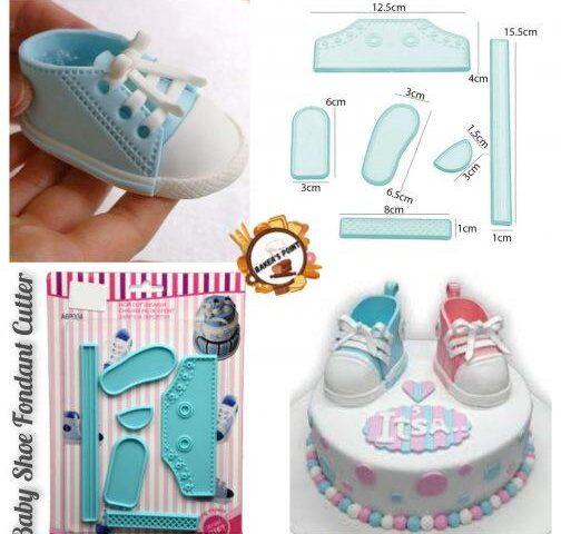 fondant shoe cutter