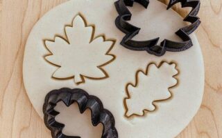 mini leaf cookie cutter