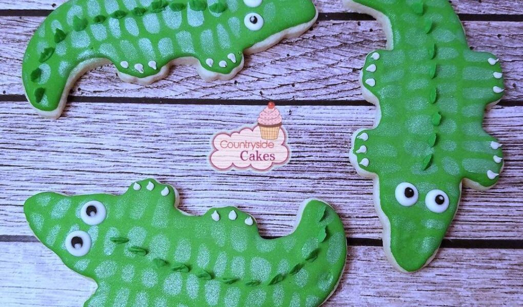 alligator cookies