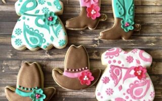 cowboy boot cookie