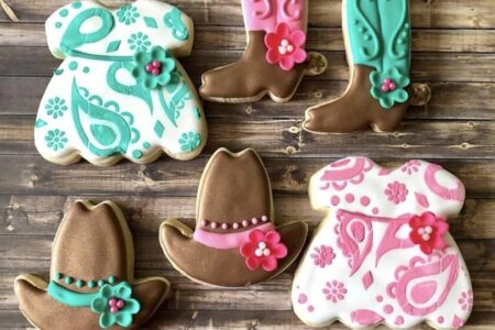 cowboy boot cookie